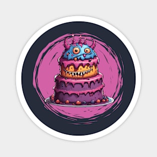 monster cakee Magnet